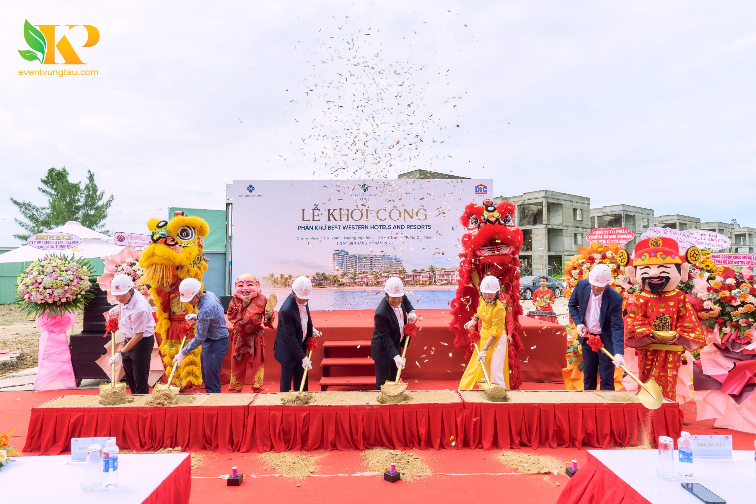 Tổ Chức Lễ Khởi Công Châu Đức