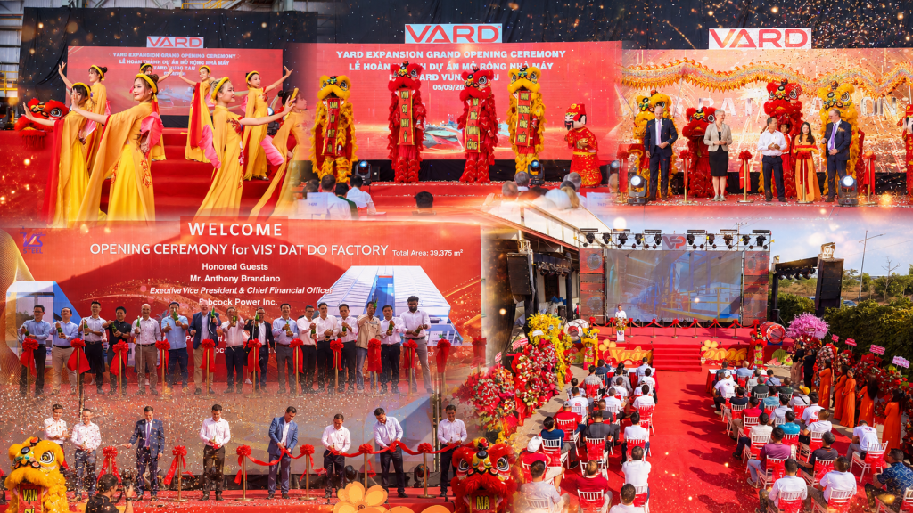 Tổ chức lễ khánh thành Vũng Tàu