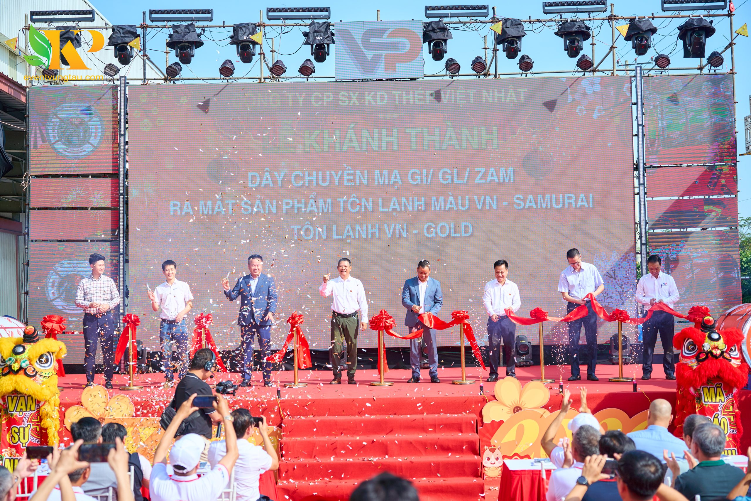 Tổ chức lễ khánh thành Vũng Tàu