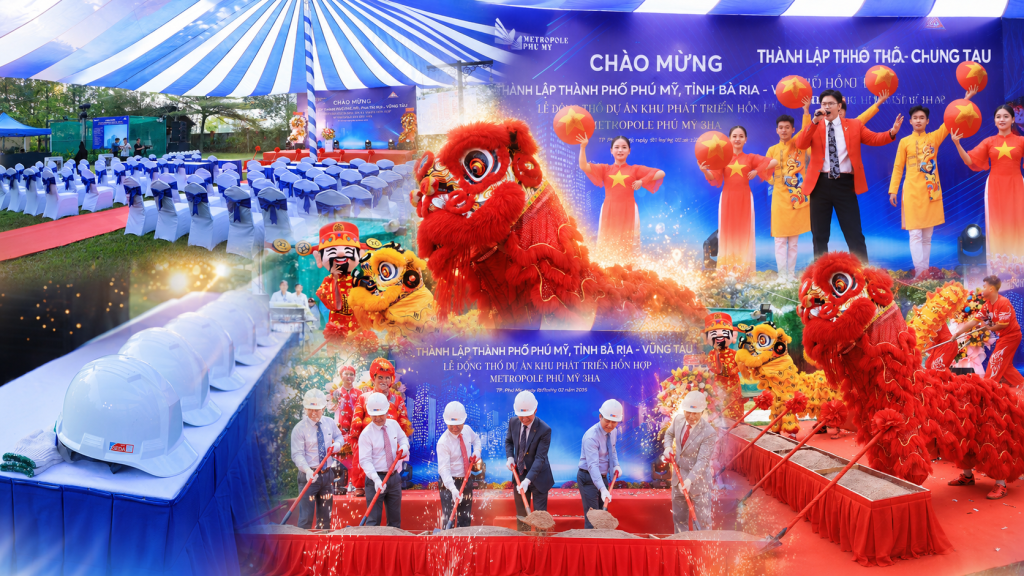 Tổ Chức Lễ Khởi Công Xã Đất Đỏ