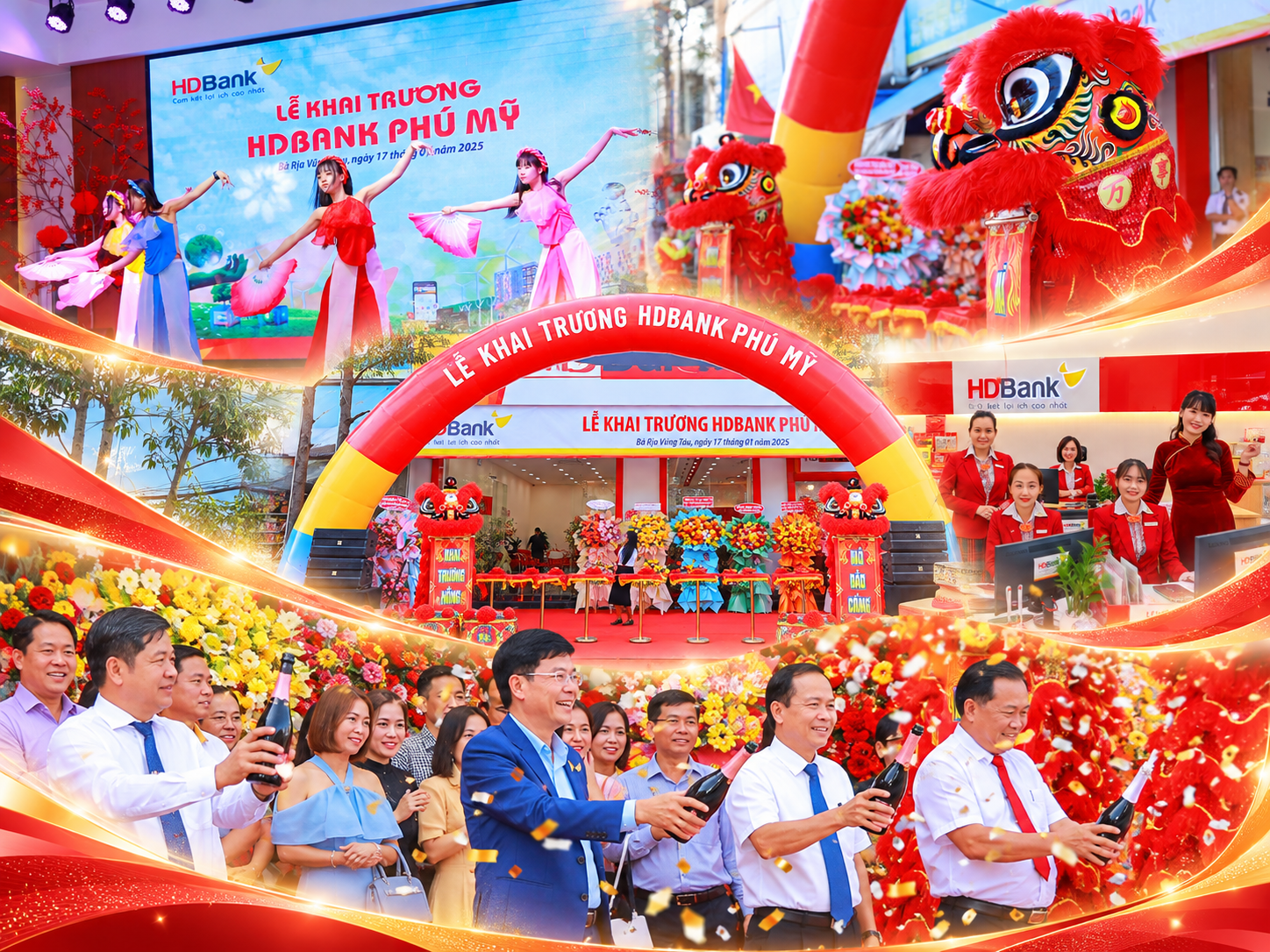 Lễ khai trương HD BANK Phú Mỹ
