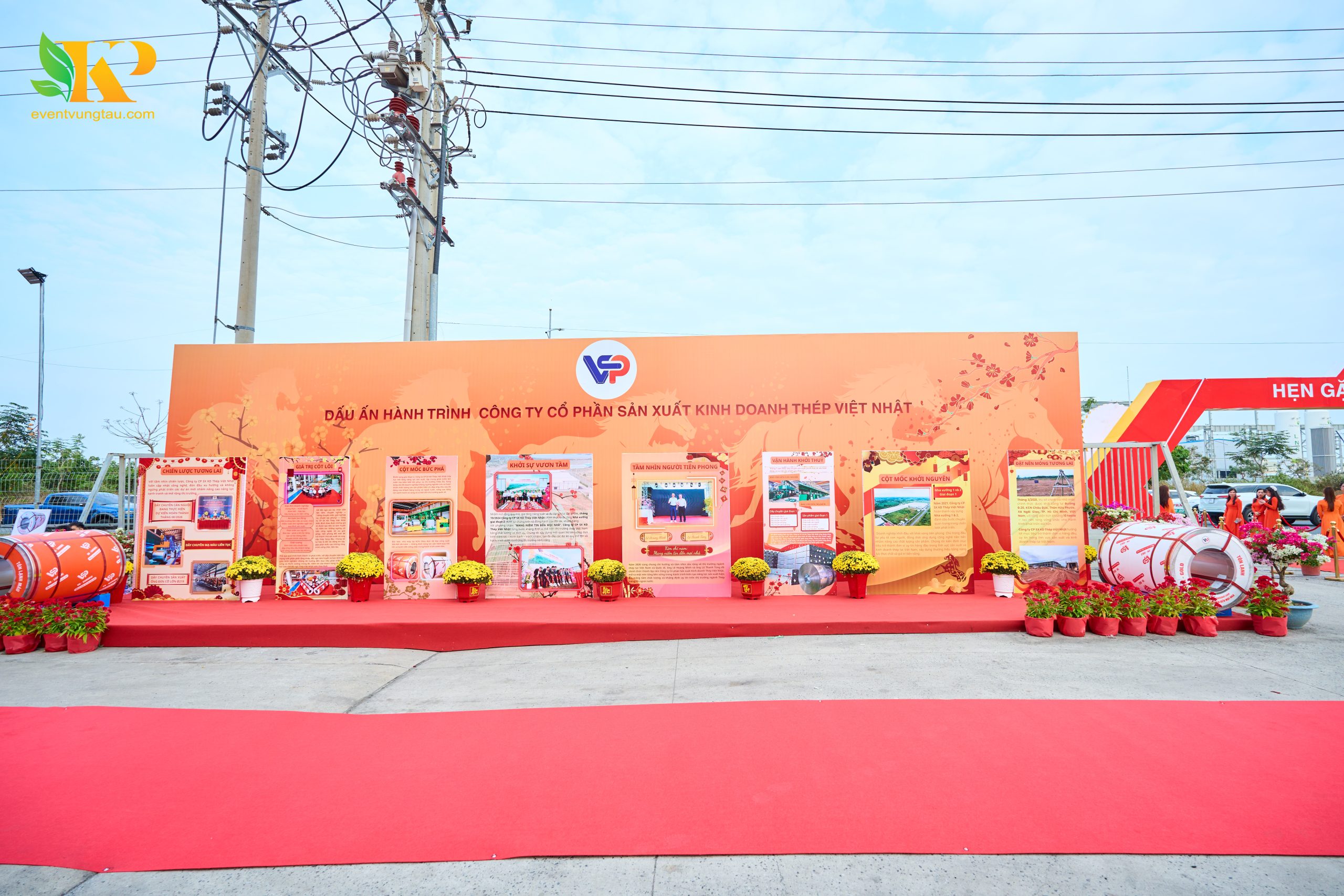 Lễ Khánh Thành CTY Thép Việt Nhật