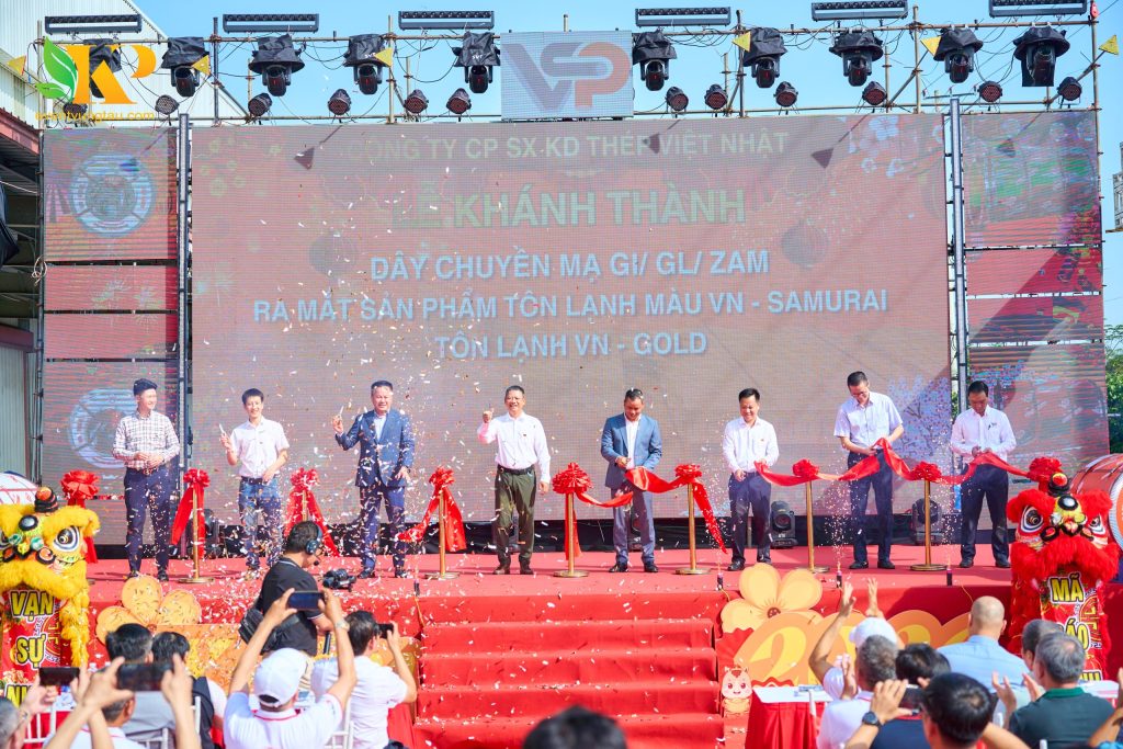 Lễ Khánh Thành CTY Thép Việt Nhật